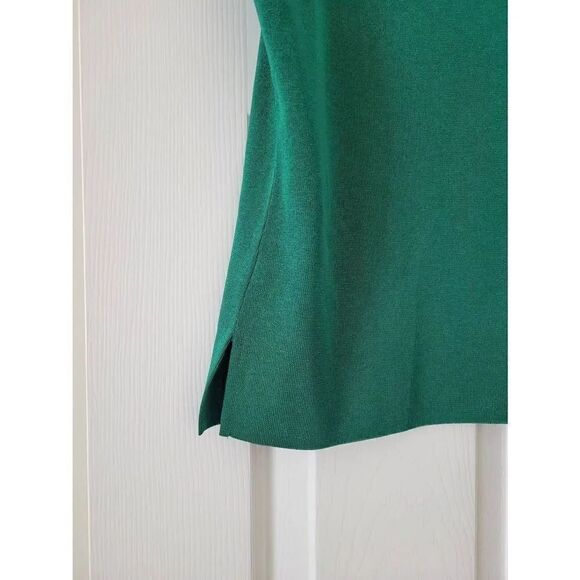 Ming Wang green cardigan and tank set PS - Picture 9 of 12